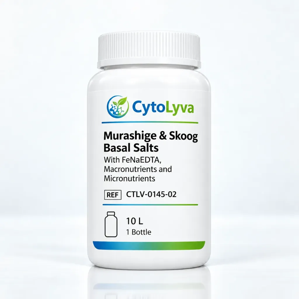 [CTLV-0145-02] Sels de base Murashige & Skoog avec FeNaEDTA, macronutriments et micronutriments