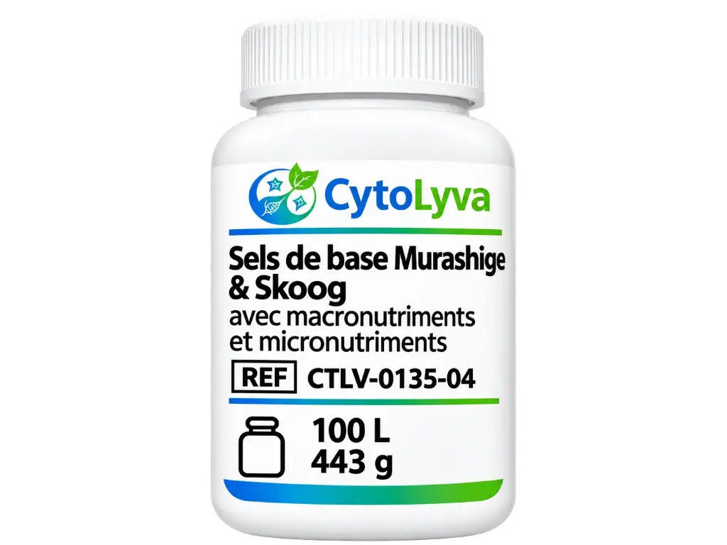 [CTLV-0135-04] Murashige & Skoog Basal Salts With Macronutrients and Micronutrients