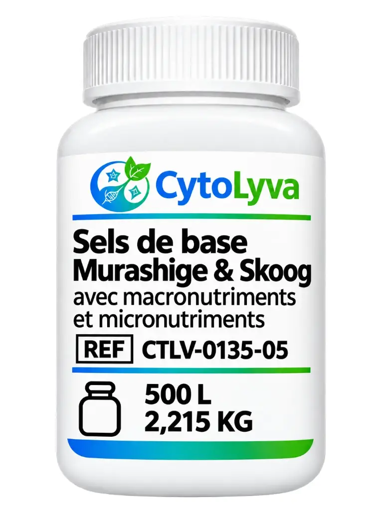 [CTLV-0135-05] Murashige & Skoog Basal Salts With Macronutrients and Micronutrients
