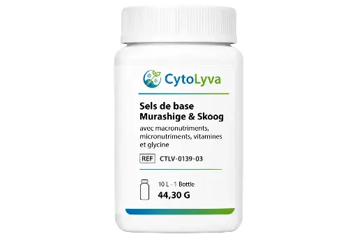 [CTLV-0139-03] Murashige & Skoog Basal Salts With Macronutrients, Micronutrients, Vitamins and Glycine