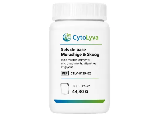 [CTLV-0139-02] Murashige & Skoog Basale Zouten met Macronutriënten, Micronutriënten, Vitaminen en Glycine