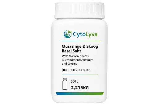 [CTLV-0139-07] Sels de base Murashige & Skoog avec macronutriments, micronutriments, vitamines et glycine